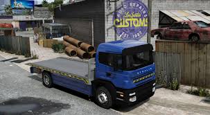 This is a dlcpack mod for gta v that adds (not replaces) 16 new cars. Iveco Stralis Flatbed Unlocked Replace Dev Gta5 Mods Com