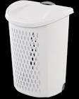 Bushel Ultra Laundry Hamper with Wheels  20 1 L x 15 4 W x 26 75-in H Sterilite
