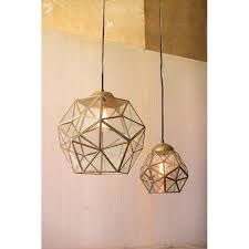 Edelman 1 Light Single Geometric Pendant In 2020 Pendant Light Geometric Pendant Light Chandelier Pendant Lights