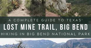Hiking The Lost Mine Trail Big Bend National Park Sol Salute In 2020 National Parks Big Bend National Park National Parks America