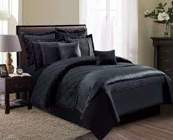 All Black Comforter Set Black Comforter Sets Black Comforter Black Bedroom Sets