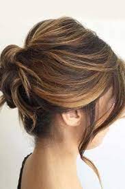 36 Ideas For Medium Length Hairstyles With Bangs Jeweblog Updos For Medium Length Hair Short Hair Updo Wedding Hairstyles Medium Length