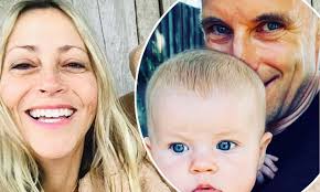 Nicole Appleton shares photo of her boyfriend Stephen Haines cuddling their  baby daughter Skipper