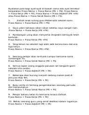 Frasa frasa nama disediakan oleh: Untitled 1 Odt Nyatakan Pola Bagi Ayat Ayat Di Bawah Sama Ada Ayat Tersebut Berpolakan Frasa Nama Frasa Nama Fn Fn Frasa Nama Frasa Kerja Fn Fk Frasa Course Hero