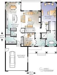 Decouvrez Le Plan 3616 V1 Orsay 2 Qui Vous Plaira Pour Ses 4 Chambres Et Son Style Champetre House Floor Plans House Plans Drummond House Plans