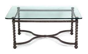 Please refer to the size chartmaterial: Sold Price A Wrought Iron Glass Top Coffee Table Height 17 1 2 X Width 40 X Depth 30 1 4 Inches February 5 0116 9 00 Am Cst