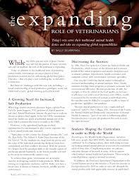 ROLE OF VETERINARIANS