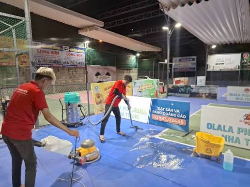 DỊCH VỤ PHỤC HỒI - VỆ SINH SÂN PICKLEBALL CHUYÊN NGHIỆP TẠI DIÊN KHÁNH - NHA TRANG - 0919037648 💢💢Để đem lại trải nghiệm tốt cho khách hàng khi chơi Pickleball thì