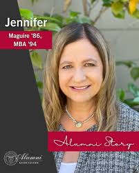Inspired by community service and the valuable lessons learned at  @SCUBusiness, @JenniferMaguire00 '86, MBA '94 worked to become a CEO—of the  city of San Jose! Read about her commitment to improving the