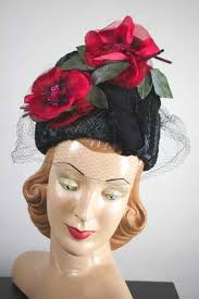 Vintage 1960s pink straw