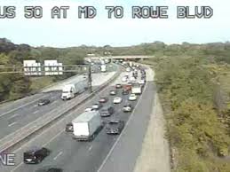 us 50 crash slowed traffic near rowe boulevard annapolis