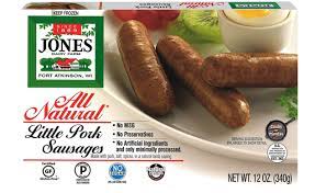 Looking for keto sausage brands? No Sugar Pork Breakfast Sausage Little Links Jones Dairy Farm