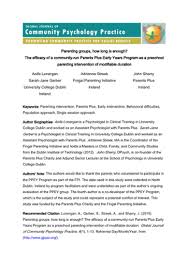 (2) in (k werd) (1) in text editing and database management systems, a keyword is an index entry that i. Parenting Groups How Long Is Enough The Efficacy Of A Community Run Parents Plus Early Years Program As A Preschool Parenting Intervention Of Modifiable Duration