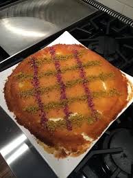 Knafeh Semolina Semolina Recipes Lebanese Desserts
