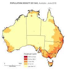 This Map Shows Population Density Across Australia Business Insider Australia Map Australian Maps Map