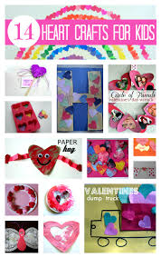 To get into the valentine's day spirit, i was excited to round up 30 of my favorite heart activities for kids. 14 Heart Crafts Activities For Kids