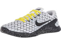 Nike Metcon 4 Amp Training Women S Cross Training Shoes White Black Dynamic Yellow Nike Metcon Metcon Cross Training Shoes