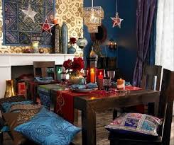 Bohemian Christmas Table Settings Bohemian Dining Room Decor Bohemian Decor
