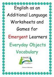 Eal Esl Efl Ell Eld Worksheets And Games For Emergent Learners Esl Teaching Resources Vocabulary Worksheets English As An Additional Language