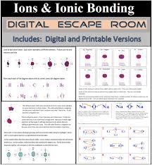 Acces pdf gizmo student exploration covalent bonds answer key. Ionic Bonds Digital Escape Room Breakout 4 Delivery Format Distance Learning Digital Learning Activities Critical Thinking Skills Help Teaching