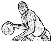 Michael jordan coloring pages free. Basket Nba Coloring Page