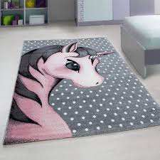 Adana Carpets Kindervloerkleed Anna Eenhoorn Roze In 2020 Roze Tapijt Vloerkleed Eenhoorn