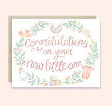 Congratulations on the arrival of your son! Baby Congratulations Card Watercolor Border Congrats Card Etsy Congratulations Baby Congrats Card Baby Congratulations Card