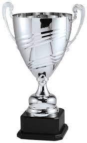 Dtc52 Abc Silver Italian Trophy Cup With Free Engraving Trophy Cup Silver Engraving Trophy