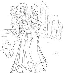 Paint and color your favorite brave coloring pages and pictures with the resources of coloring library. Brave Coloring Pages Princess Merida Coloring Pages For Kids Coloring Home