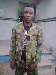 Nigerian military and females in uniform. Gboyega Akosile On Twitter Lagos Police Arrest Man In Army Uniform For Robbery As Rrs Arrests Pickpocket Impounds Vehicles For Breaking Curfew The Lagos State Policeng Command On Sunday 21 2 21 At About