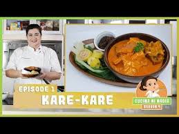 Cucina Ni Nadia 4 Kare Kare Episode 1 Youtube Kare Kare Recipe Kare Kare Recipes