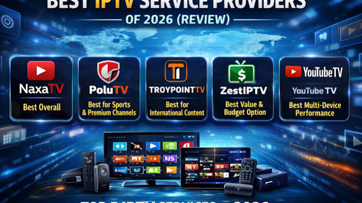 Best IPTV Service Provider Top 5 In 2026 (Review)!