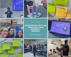 The images of the Advent retreat for young people in Florida (USA)