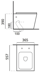 The home owners desired modern amenities like radiant floor heating, a steam shower, and a towel warmer. Wall Hung Or Floor Mounted Sanitary Ware Wc And Bidet Toilet Cover With Soft Closing Glass Model
