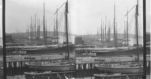 Waterfront At Lunenburg N S Showing Fishing Schooners Lunenburg Lunenburg Ns Lunenburg Nova Scotia