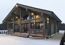 Natural finishes including rough cut lumber and stone promote a quality of life that is sometimes forgotten in the modern home design vernacular. Wooden Houses Top Designs