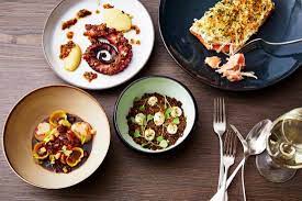 The buffet itself isn't huge (it's not like a breakfast buffet in southeast asia or the middle east, for example), but the quality was exceptional. The Dining Room Park Hyatt Sydney S Elegant Waterfront Restaurant