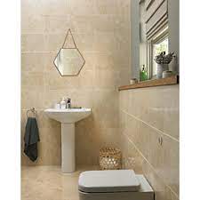 Also available in 300x600 & 600x600 sizes. Wickes Amalfi Mocca Beige Ceramic Wall Floor Tile 360 X 275mm Wickes Co Uk