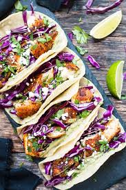 Blackened Fish Tacos With Avocado Sauce Evolving Table Recipe Blackened Fish Tacos Food Recipes