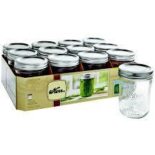 Kerr canoe company 1787 woods road florence, wi 54121 united states of america info@kerrcanoe.com. Kerr Wide Mouth Pint Canning Jar W Lid Band 12 Case