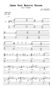 Canon Rock Acoustic Fingerstyle Guitar Tab Free Pdf Guitar Sheet Music Download Guitar Pro Tab Guitar Tabs Learn Acoustic Guitar Guitar Sheet