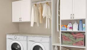 Mudroom laundry combos are very comfortable and if decorated well, look great. Closet Works Mudroom And Laundry Room Cabinets Storage Solutions 1
