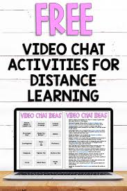 Any upbeat song will help to start the meeting with high energy and. Fun Video Chat Activities To Try During Distance Learning Educate With Ease Distance Learning Digital Learning Classroom Google Meet Ideas