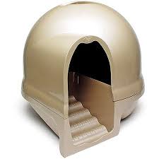 Booda Dome Clean Step Cat Litter Box Brushed Nickel Walmart Com Cat Litter Tray Cat Litter Box Litter Box Furniture