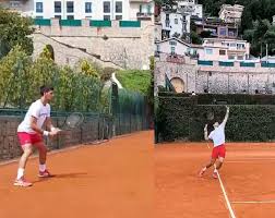 Monte carlo like many athletes, djokovic has a home in monaco. Djokovic Testing Returns And Serve Ahead Of His Clash Vs Jannik Sinner In Monte Carlo Tennis Tonic News Predictions H2h Live Scores Stats