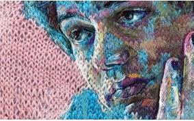 A painting by normal psychology patient 1 clarice , text on the verso states 'lady knitting. Inspiring Knit Artists You Have To Follow School Of Stitched Textiles