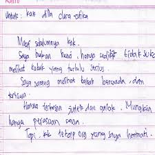 Contoh surat resmi bisnis dalam bahasa inggris. Contoh Surat Cinta Singkat Bahasa Inggris