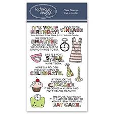 Javascript enables you to fully navigate and make a purchase on our site. Buy Sassy Birthday 2 0 Clear Stamps Funny Birthday Saying Stamps Card Sentiment Rubber Stamps Photopolymer Stamps Card Making Supplies Online In Vietnam B079p51qgg