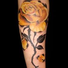 Tattoo Ideas Central Yellow Rose Tattoos Yellow Flower Tattoos Yellow Tattoo