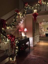 41 New Year Home Decoration Ideas That Cost You Nothing Christmas Staircase Christmas Decorations Christmas Home